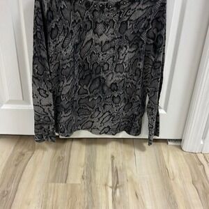 Grey Jones New York long sleeve top with beaded neckline